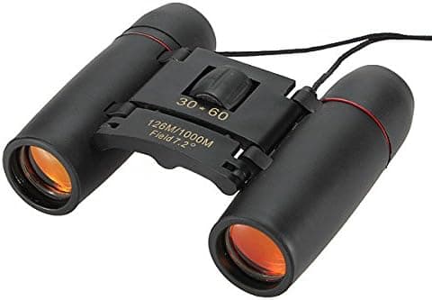 30x60 Mini 126m/1000m Optisk Militær Sammenfoldelig Kikkert Teleskop