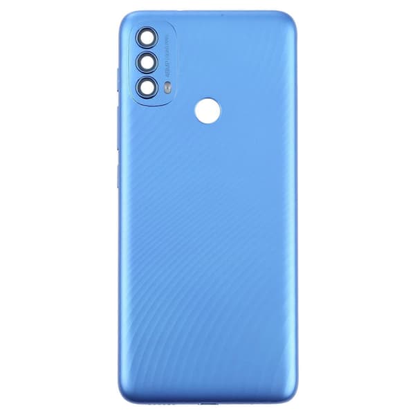 (Ny) KOMPATIBELt batteribakdeksel til Motorola Moto E40 / E30 (blå)