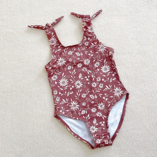 Baby/småbarn jenter One Piece Badedrakt Beach Badetøy Ruffle Bat