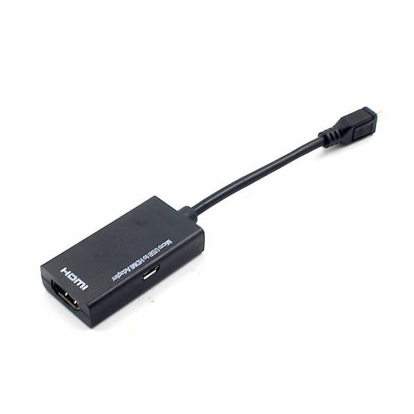 Micro USB til HDMI 1080P HDTV-kabeladapter til Samsung-telefon og -tablet A