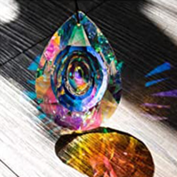 Hengende lysekronkrystaller Prismer for vindusolfangere