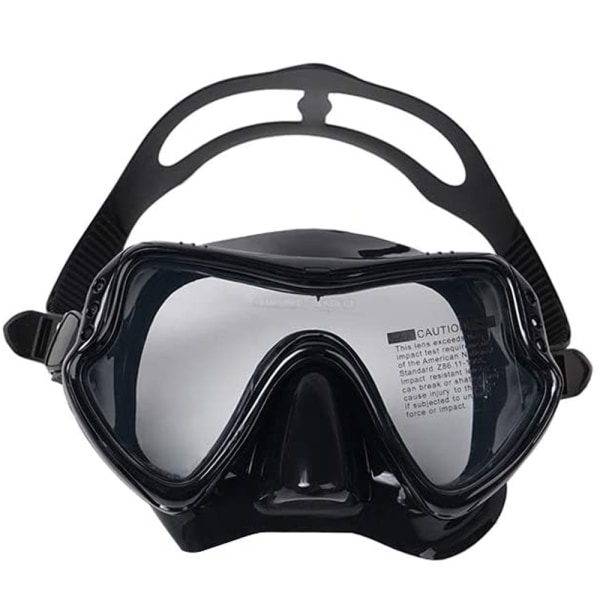 Scuba snorkelsæt, panoramaudsigt anti-tåge dykkermaske,
