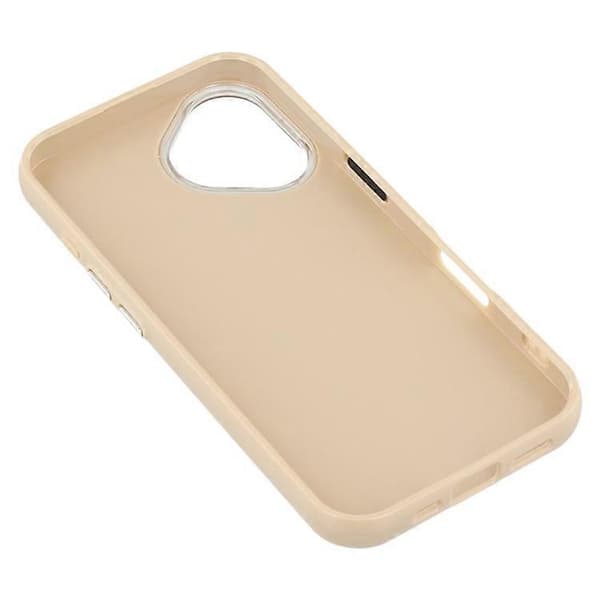 Kompatibel med iPhone 16-deksel Glitterdesign IMD TPU + PC Telefonbakdeksel Gull