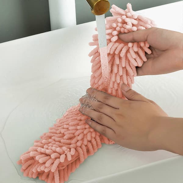 2,5 m infällbar dammvippa, askdammvippa, förlängd fiber takdammvippa (rosa) A