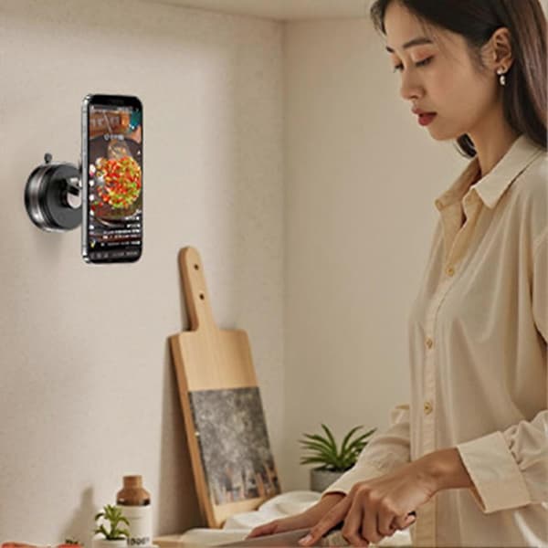 Sammenfoldelig telefonholder med magnetdesign, stærk holder til mobiltelefonbeslag til alle mobiltelefoner A