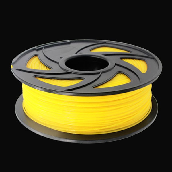 3D-skrivarfilament 1.75mm PETG Tryckmaterial Förbrukningsvara Hög Hållfasthet för DIY Gult