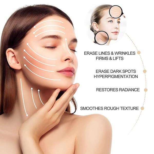 Hyaluronsyra Serum Anti-Aging Ansiktsfuktighetskräm Ren Skönhet Hudvård A