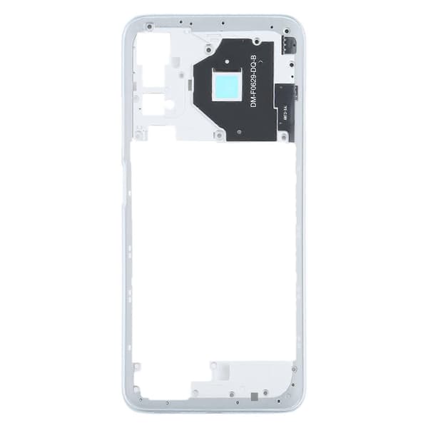 KOMPATIBEL Mellanramramplatta för Xiaomi Redmi Note 10 5G / Redmi Note 10T 5G M2103K19G, M2103K19C Vit