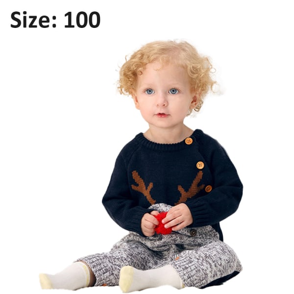 Baby Christmas Sweater Toddler Outfit Long Sleeve Clothes,Childr