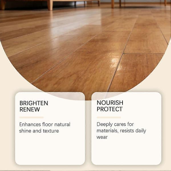 Floor Restore Spray, Kraftfull & snabbverkande repreparationsspray för trägolv 120 ml (2 st) A