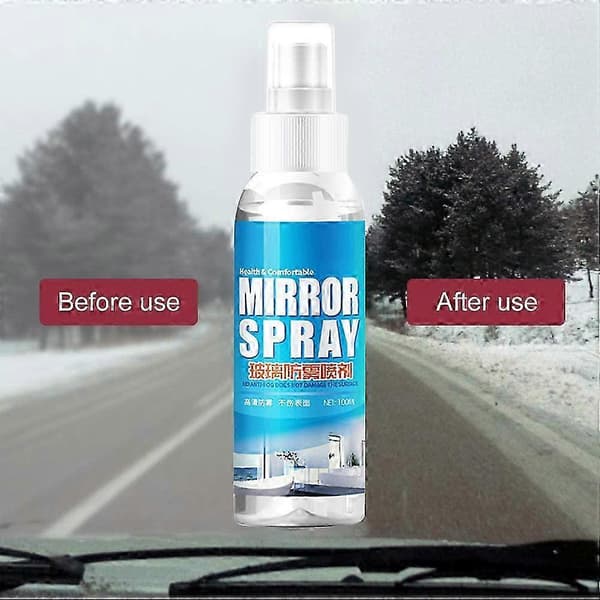 100 ml antidug spray antidug brillerenser antidugmiddel til bilrude glas Medium20.0