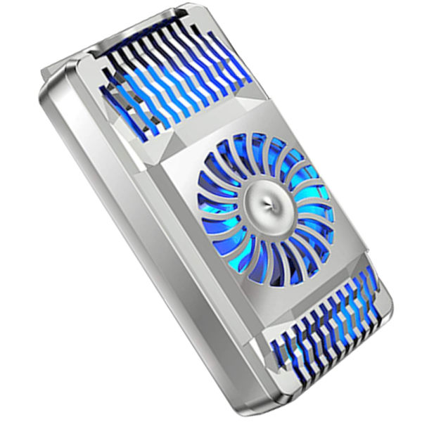 Cell Phone Cooler Semiconductor Heatsink Phone Radiator for Android-telefoner Silver