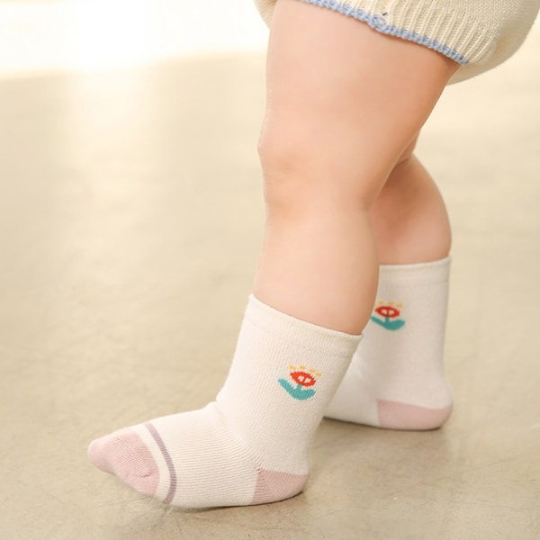Neutraali baby sukat Tyttöjen poikien kesäinen toddler baby nilkkapehmeä pinnasänky