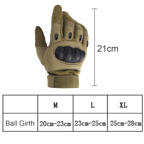 Tactical Gloves, Touchscreen Military Gloves with Hard Knuckle