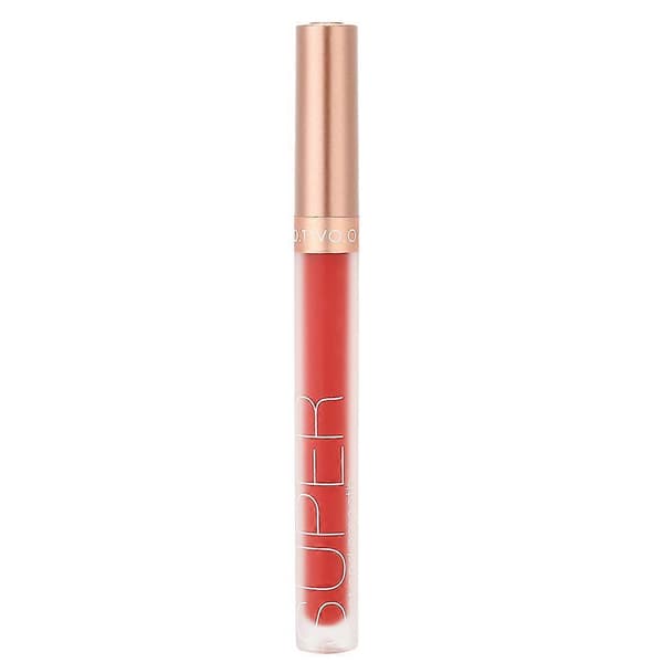 Langtidsholdbar Mat Læbestift Non-Stick Kop Lip Gloss Flydende Makeup Læbefarve til Kvinder (12) A