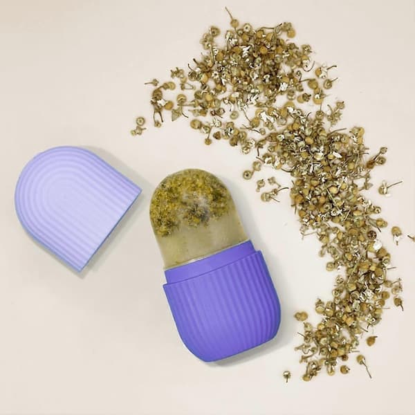 ISANSIKTSROLLER, Isansiktsmassager Hudvårdsverktyg Ögonpuffi (lila)