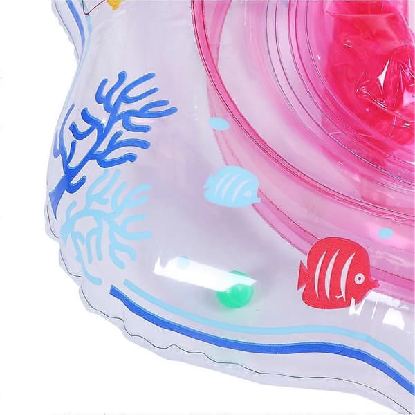 Sommer Børn Oppustelig Poolring - Blå Pink Grøn 1-4År PVC 52cm Diameter A