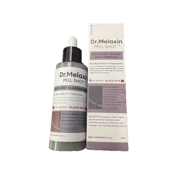 1 STK PEEL SHOT GLOW EXFOLIANT RIS AMPOUL (HVID RIS/SORT RIS) 25-26
