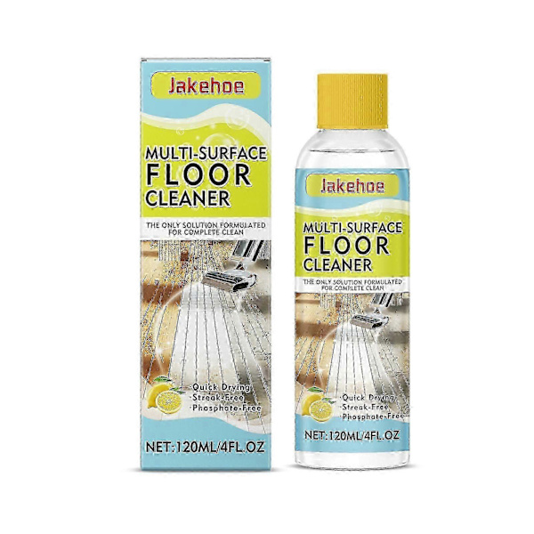 Multi-Surface Cleaner - Stærk dekontaminering og glans til trægulve, 120 ml A