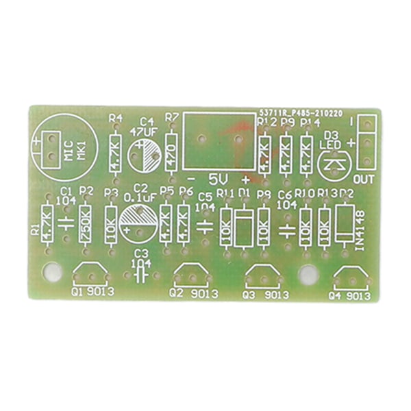 Stemmeskiftmodul Lyd Akustisk Kontrollkort Tilbehør Delsett Kit for DIY 5V