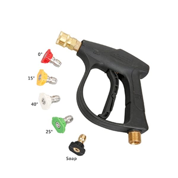 Högtryckstvättpistol, 3000 PSI Max med 5 färger Snabb