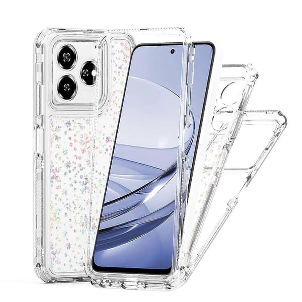 Transparent akryl laserpapper telefonfodral för ZTE Axon 60
