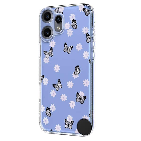 Blomstermønster malt TPU-telefondeksel til Nothing CMF Phone 2 Pro