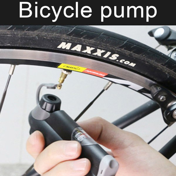 Mini Bike Pump Bærbar sykkelrammepumpe, sykkeldekkpumpe Rep