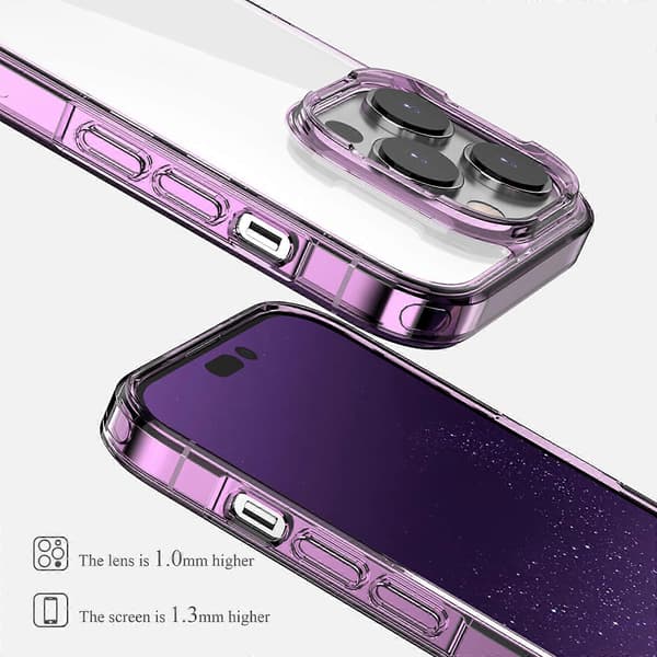 För iPhone 13 Pro iPAKY Aurora Series Stötsäkert PC + TPU Skyddande Telefonfodral