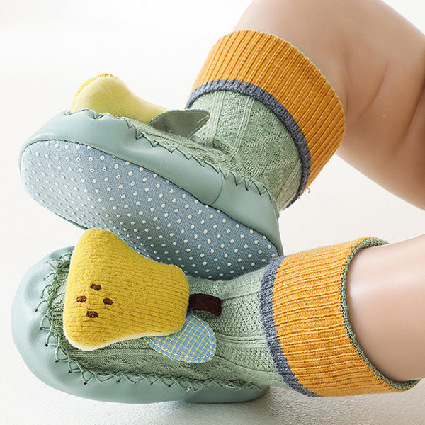 Lasten taaperoiden kengät Puuvillaiset kävelykengät Liukumattomat lasten kengät baby