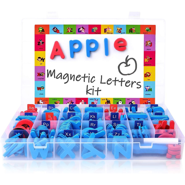 Magnetiska bokstäver Kit, Klassrumsmagneter 238 st med stora