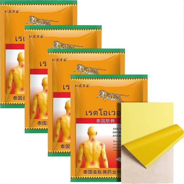 Tiger Balm -laastarit kivunlievitykseen (2 pakkausta)