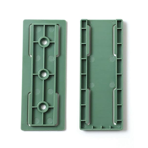 Stikkontaktpasta Fixer Patch Panel Holder Væghængende Stik Fastgørelsesanordning Selvklæbende
