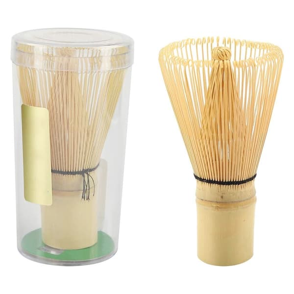 Bambuvisp Matcha Borste Matcha Visp Matcha Set Matcha Visp Set Bambuvisp för Matcha Te Naturlig Bambu Tevisp Chasen Förbereda Matcha
