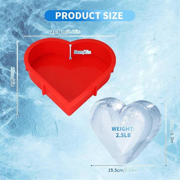 4-pack silikonisblockform 6 kg för kallbadkar isbad A