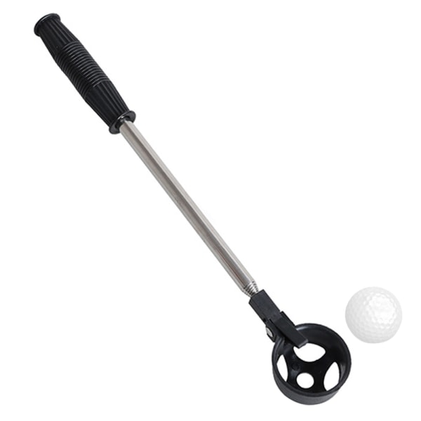 Golfball retriever, rostfri teleskopisk utdragbar golfboll