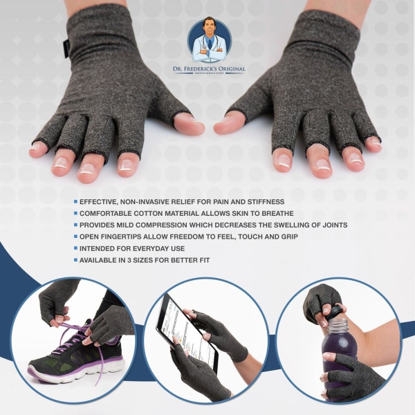 Original Anti-Artrit Handskar - Värme och Kompression för