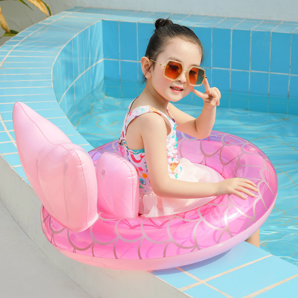 Baby Svømme Float, Oppblåsbar Baby Svømme Ring med Sete for
