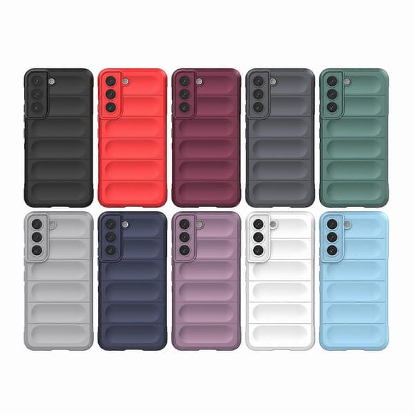 Til Samsung Galaxy M23 5G Magic Shield TPU + flannel telefoncover