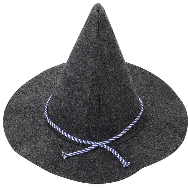 Halloween heksehue cosplay-hat til dekorationsfest Halloween-tilbehør A