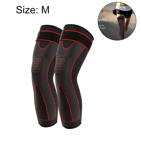 Extra Long Leg Support Knee Sleeves for Basketball, Football,