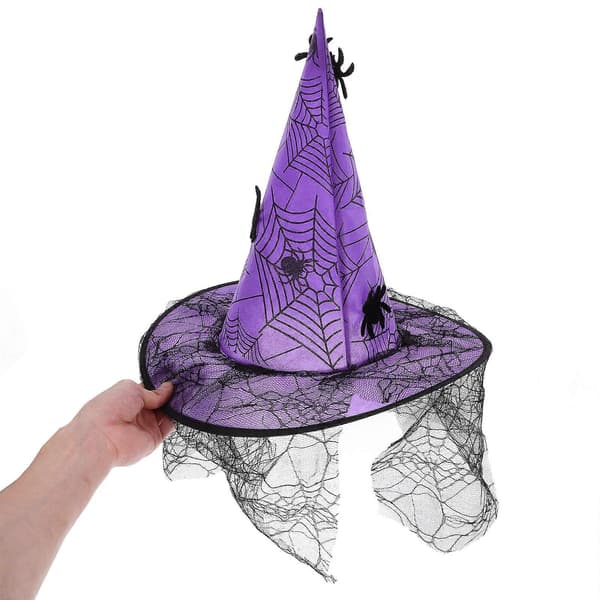Halloween-hattu noitahattu pitsi Halloween-juhlahattuun A