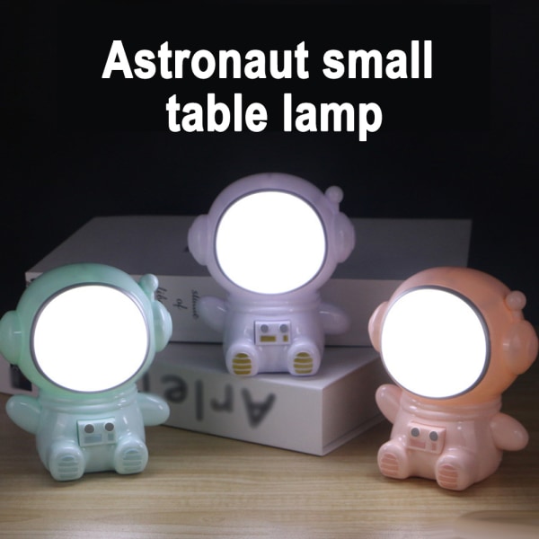 Astronaut natt lys, led nattbord ornamenter natt lys
