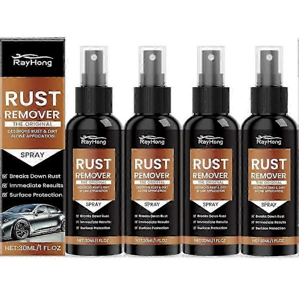 2025 Ny Nexa Rustfjerner Bil Rustfjerner Rustfjerner For Metall Flere Overflater Jern (4 stk) A