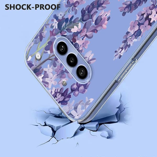 Blommönster Målat TPU-telefonfodral för Nothing Phone 3a