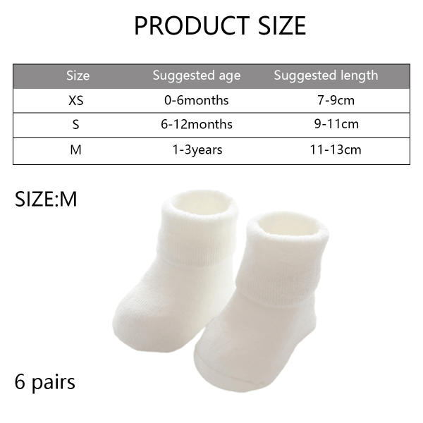 Baby Boy Combed Cotton Socks Toddler Ankle Sock Non-Skid for New