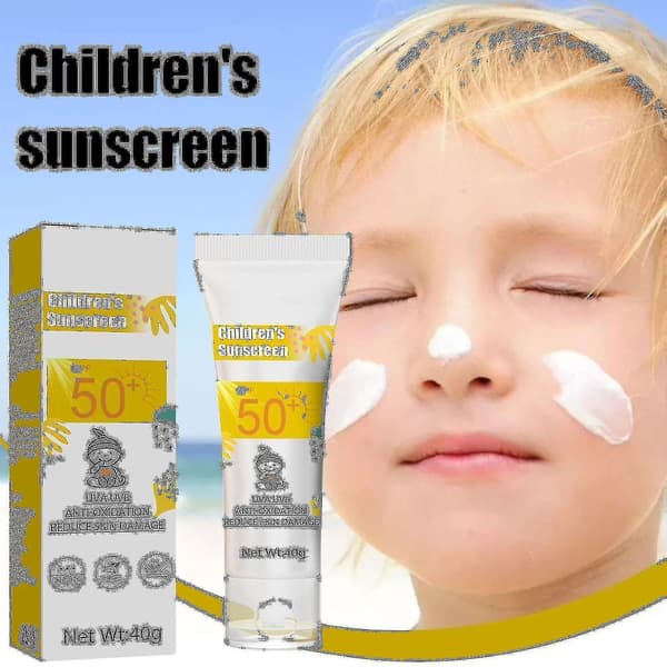 Solcreme til børn Børnesolcreme Creme til børns udendørsaktiviteter Sol A