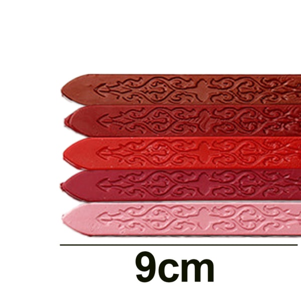 5 st Olika färgade Totem Fire Manuscript Wax Seal Sticks