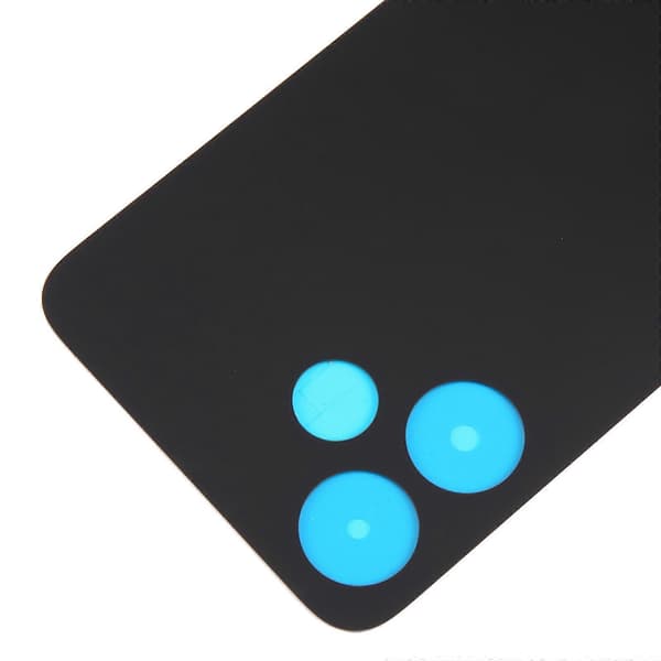 For Xiaomi Redmi Note 12R KOMPATIBELt batteribakdeksel (svart)