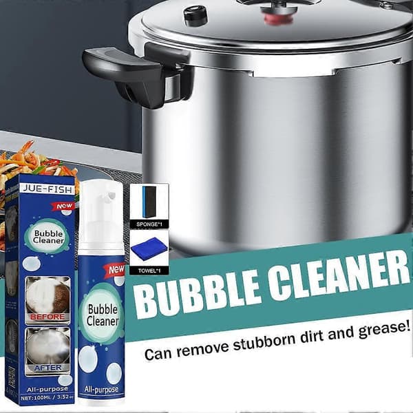 Universal skumspray - 2-pak boblerenser til effektiv rengøring A